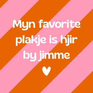 Tuinposter - Myn favorite plakje
