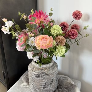 Spring Cottage Bloom - in stenen pot