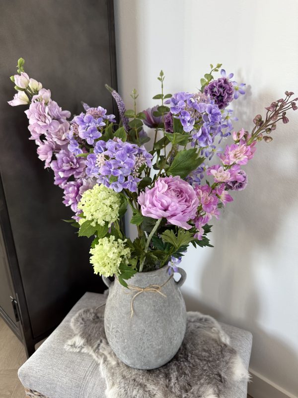 Lavender Mist - in grijze pot