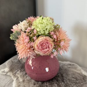 Blush Bouquet - in roze pot