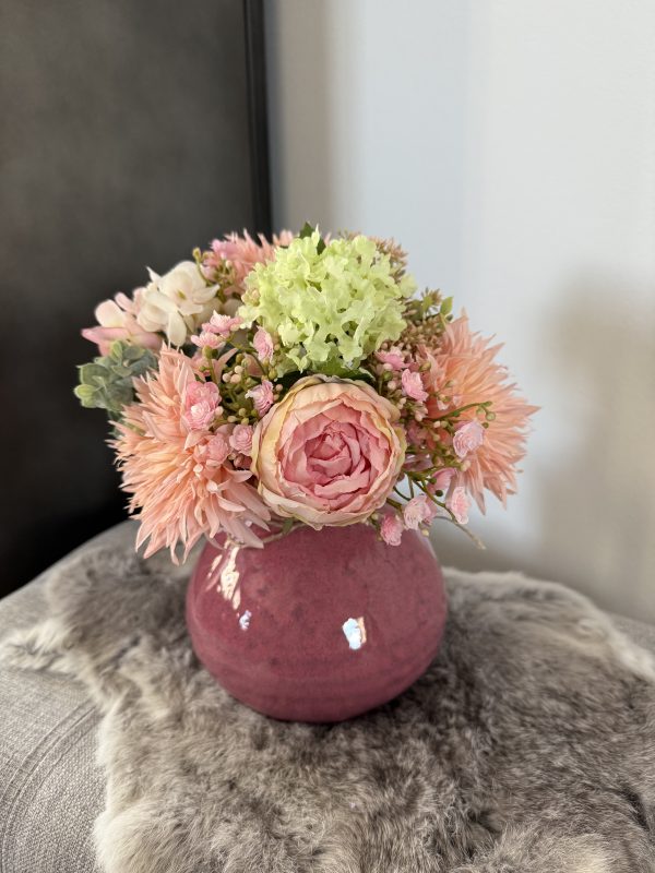 Blush Bouquet - in roze pot